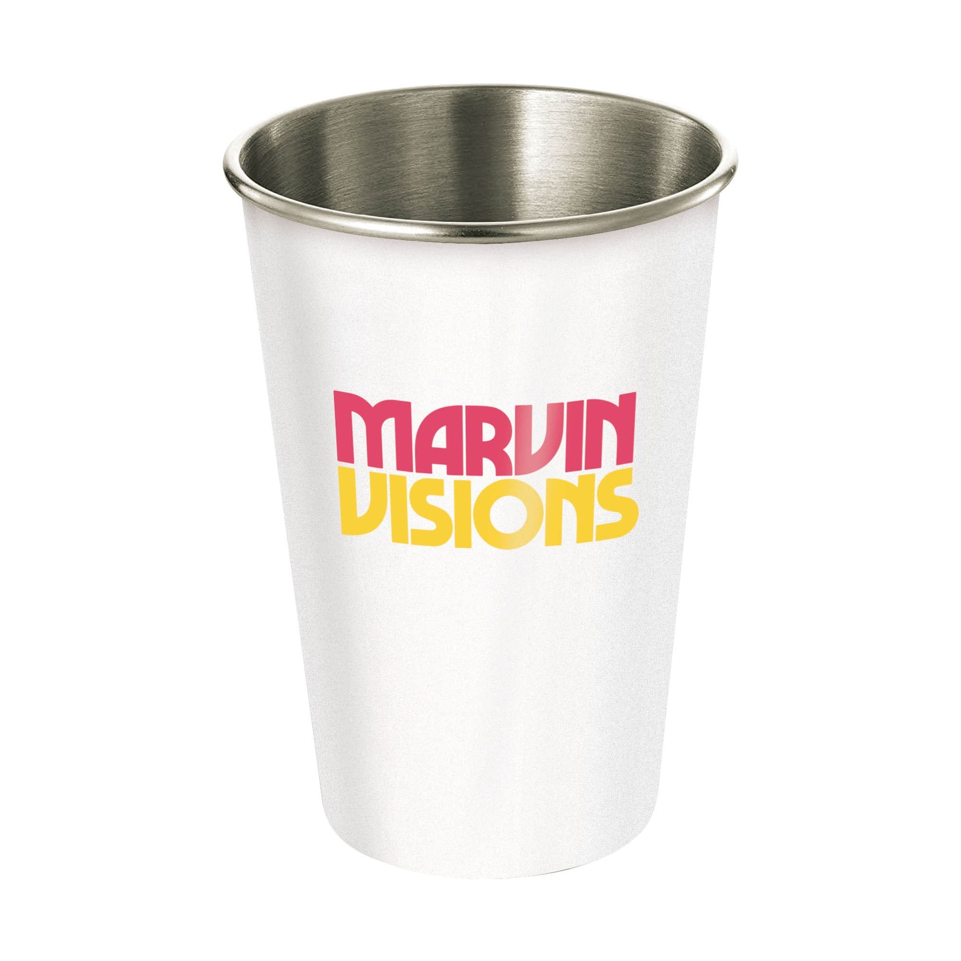 350 ml oder 500 ml personalisierter Edelstahl-Metallbecher – Bild 4