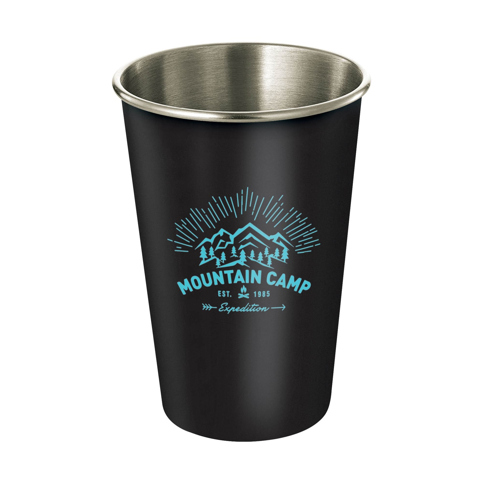 350 ml oder 500 ml personalisierter Edelstahl-Metallbecher – Bild 6