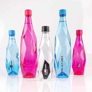 Healsi personalised plastic water bottle